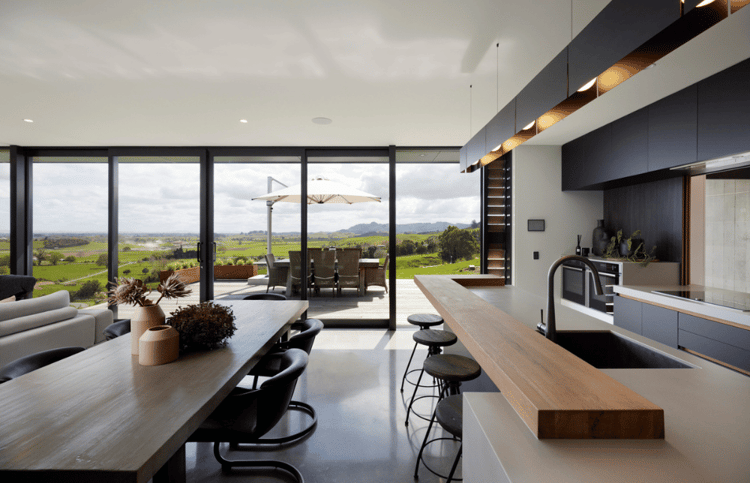 Maungakawa Road Project with double glazed windows